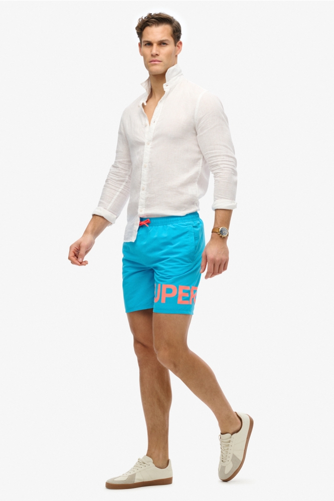 GRAPHIC 17 SWIM SHORT M3010244A VZA HAWAII BLUE